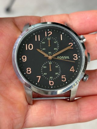 Reloj Fossil Vintage Esfera Negra