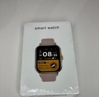 Smartwatch con correa beige
