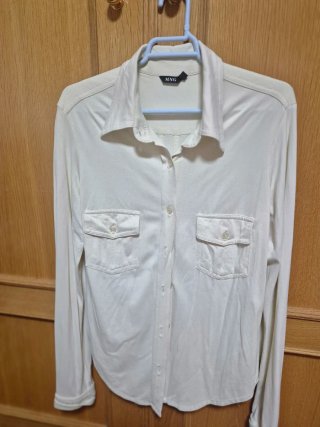 Camisa manga larga Beige Mango