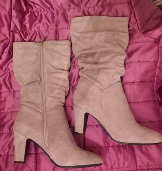 Botas Altas Beige