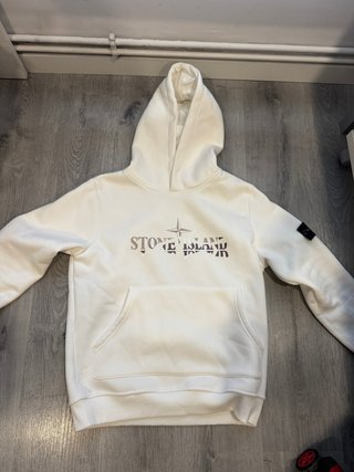 Sudadera Blanca Stone Island