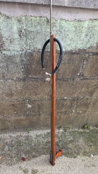 Fusil de Pesca Submarina de Madera