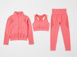 Conjunto Deportivo 3 Piezas Rosa