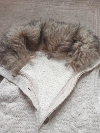Chaleco de lana Losan beige Talla XL