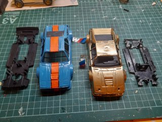 2 Coches BMW M1 Scalextric