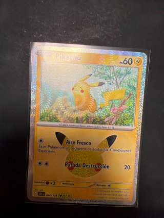 Carta Pokémon Pikachu 30 Aniversario 24/30