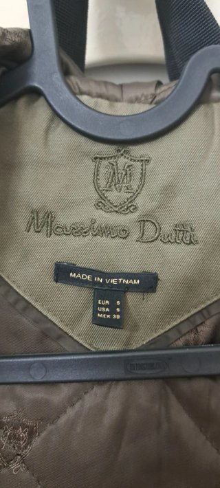 Chaqueta Massimo Dutti Verde Talla S
