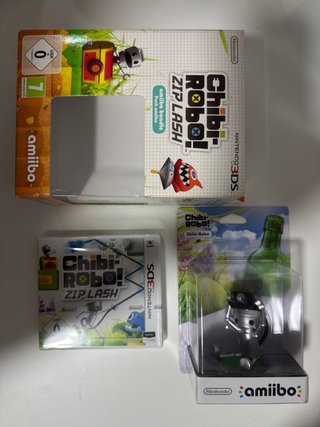 Chibi-Robo! Zip Lash + Amiibo (Nintendo 3DS)