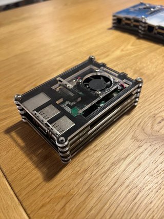 Raspberry Pi 3B+ con ventilador