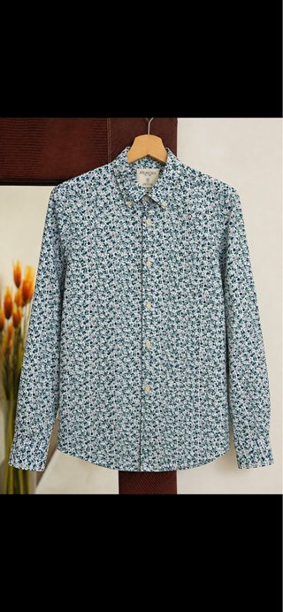 Camisa Springfield Flores Talla M