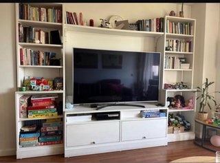 Mueble de Salón y Librería Ikea Blanco