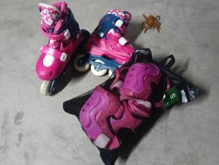 Patines en línea infantiles talla 32-34