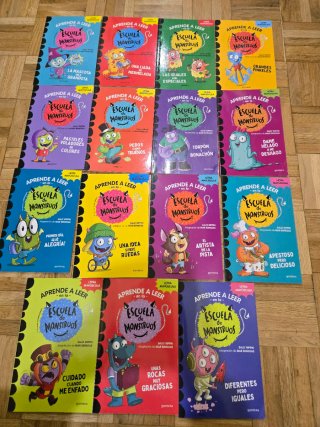 Libros escuela de monstruos