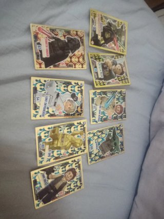 Set de 7 Cartas LEGO Star Wars