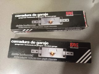 2 Cerraduras Horizontales FAC