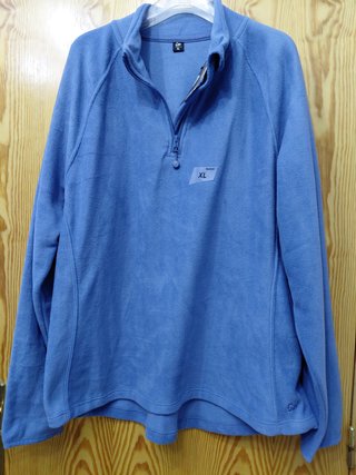 Forro Polar Azul Talla XL