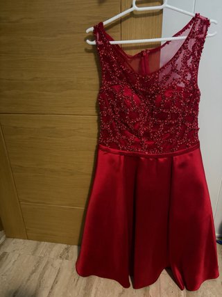Vestido de fiesta rojo