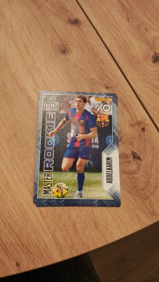 Cromo Panini Master Rookie Abdelkarim