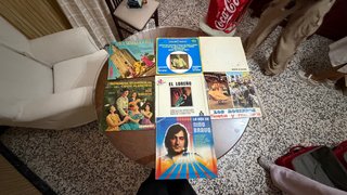 Lote de vinilos antiguos de copla, flamenco...