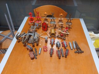 Lote de cañones y ballestas Playmobil