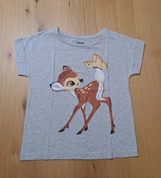 Camiseta Gris de Bambi