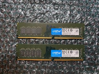 MEMORIAS RAM CRUCIAL 16GB DDR4 2400 MHz