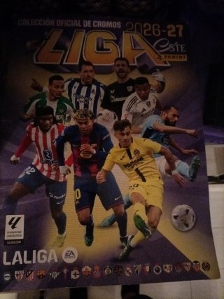 Colección Cromos La Liga 2026-27 cambio de cromos