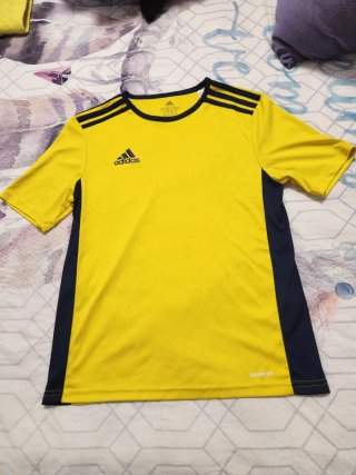 Camiseta adidas Amarilla y Azul