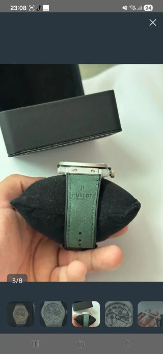 Reloj Hublot con correa verde