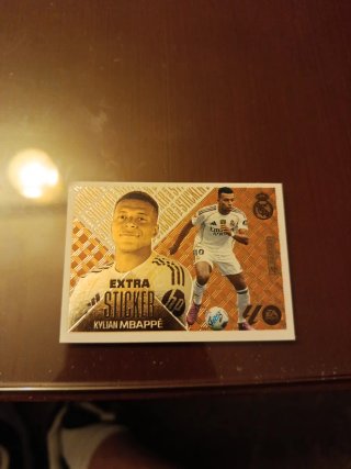 Sticker Extra Bronce Kylian Mbappé Panini 26/27