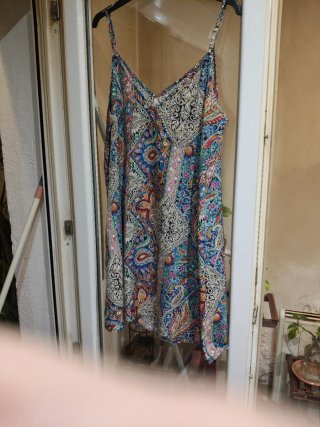 Vestido Estampado Multicolor