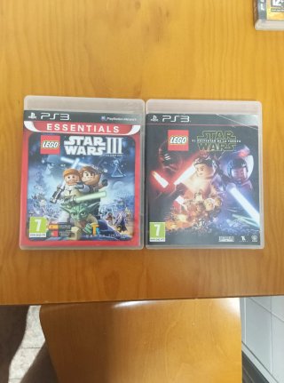 2 Juegos LEGO Star Wars para PS3