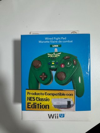 Mando Zelda Link Wired Fight Pad (PDP) Wii U