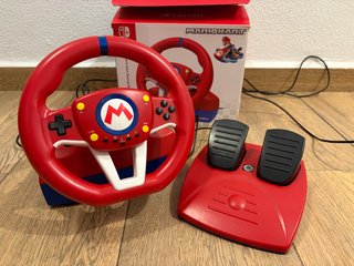 Volante y Pedales Mario Kart Nintendo Switch