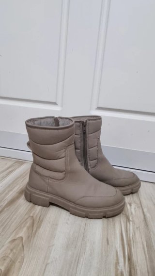 Botas de Lluvia Beige Talla 36