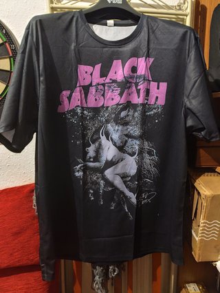Camiseta Black Sabbath Talla 4XL