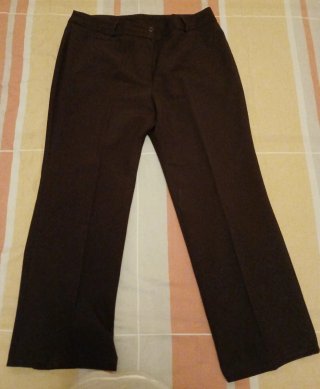 Pantalones de vestir marrones