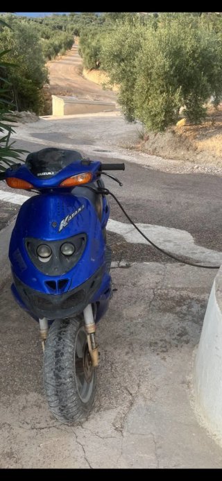 Suzuki Katana Scooter Azul