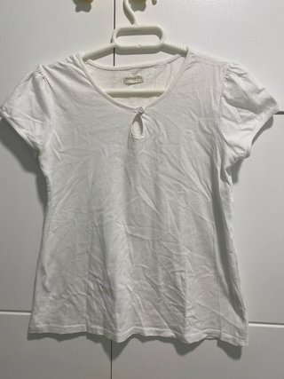 Samarreta blanca mona estil brownie Talla 12