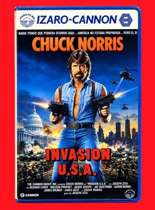 Invasión U.S.A. - Chuck Norris (VHS 1ª Ed. Izaro)