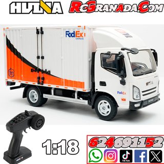 CAMION HUINA CONTAINER CON PUERTAS 1/18TH 2.4G 12C