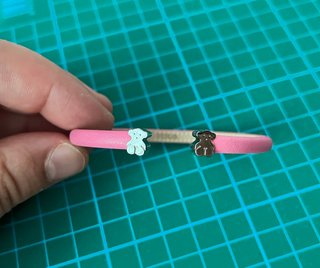 Pulsera Tous de Piel Rosa
