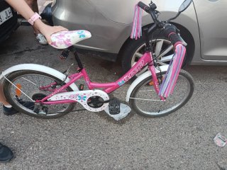 Bicicleta de Niña 20 Pulgadas Rosa