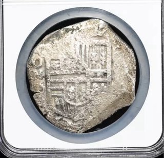 Moneda 8 Reales Plata México 1618-1634