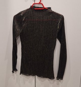 Camiseta de tul negra
