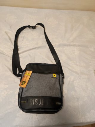Bolso Bandolera Lois Negro y Gris
