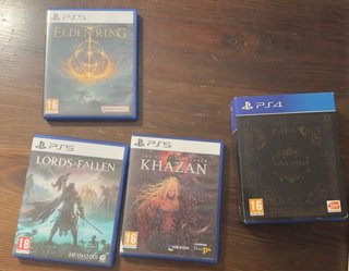 Lote de 4 Juegos PS5 y PS4