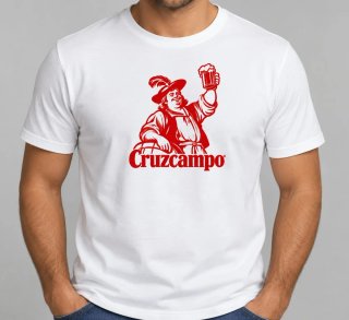 Camiseta Cruzcampo Blanca