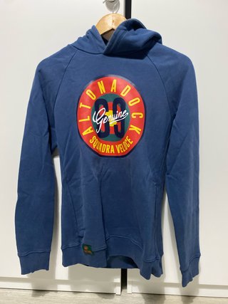 Sudadera Azul con Estampado