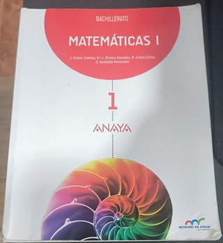 Matemáticas I, Bachillerato 1